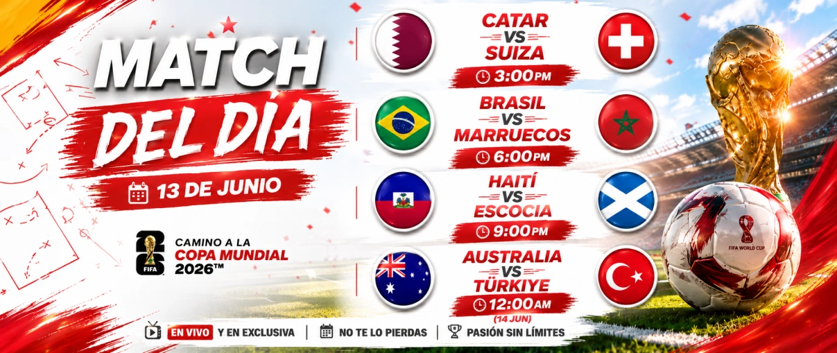 Copa Mundial 13 Jun 2026.
