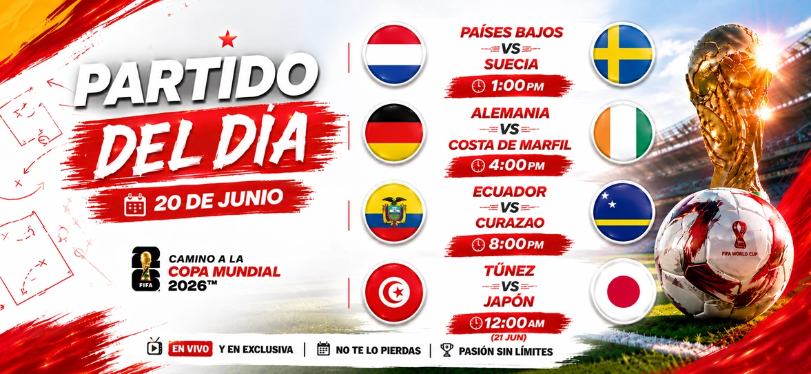 Copa Mundial 20 Jun 2026.